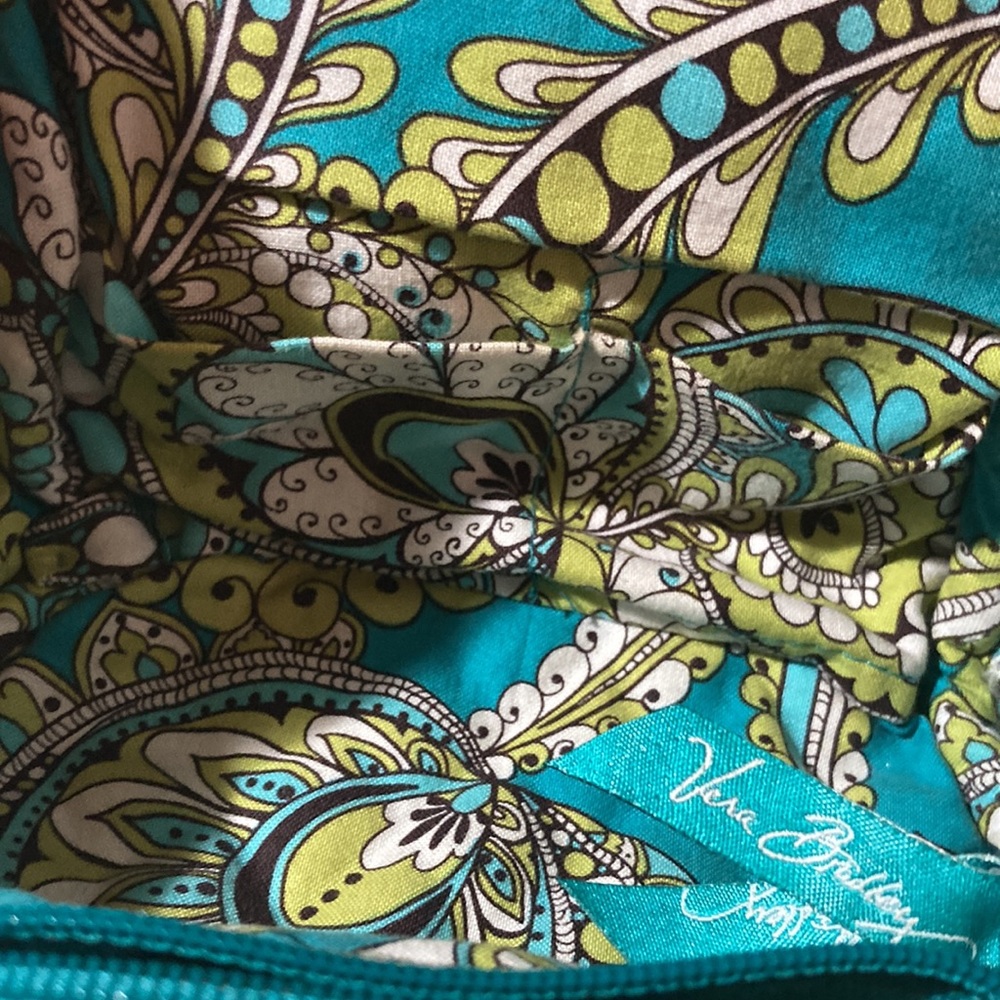 Vera Bradley Peacock Travel Bag - Picture 5 of 11